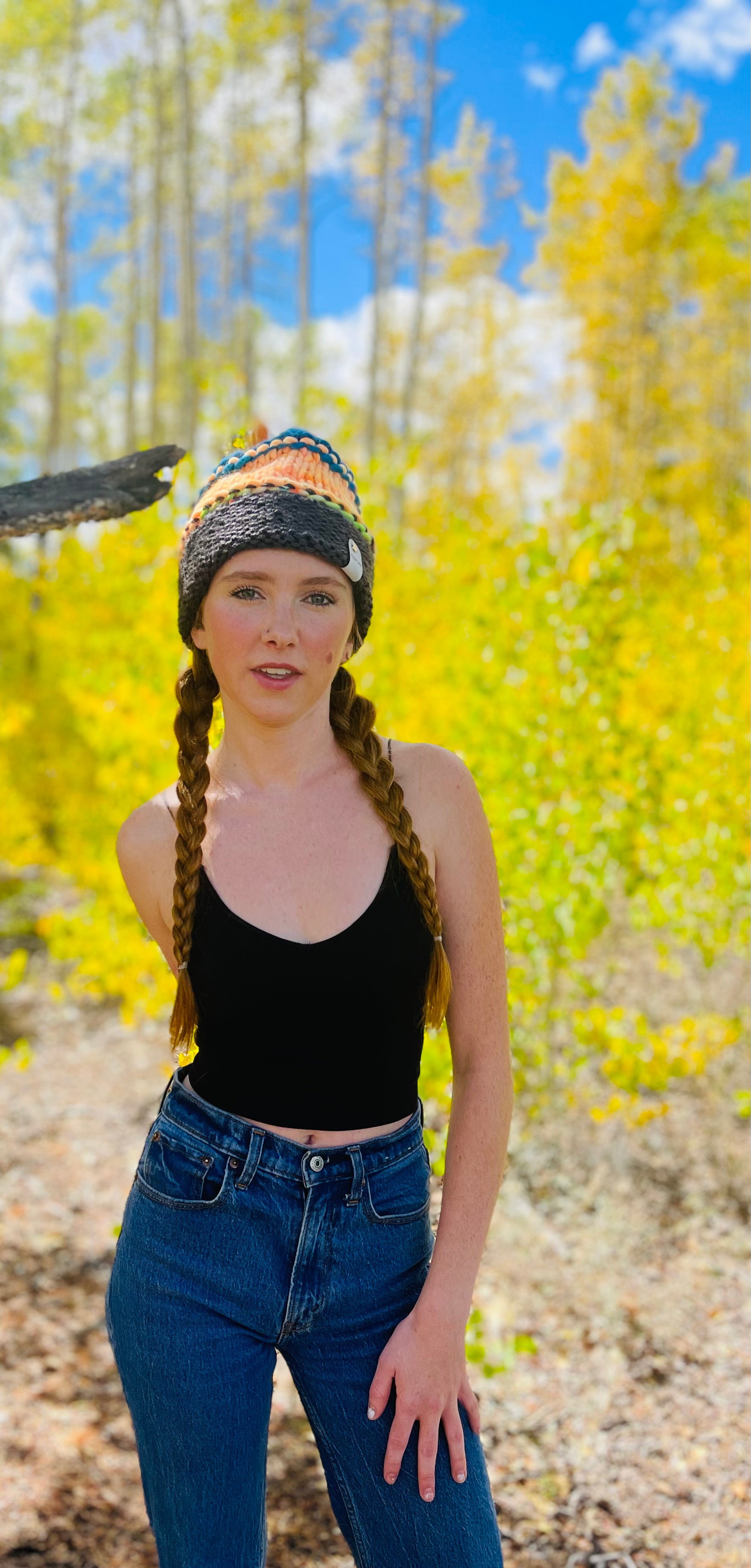 The Neon Stripe Beanie