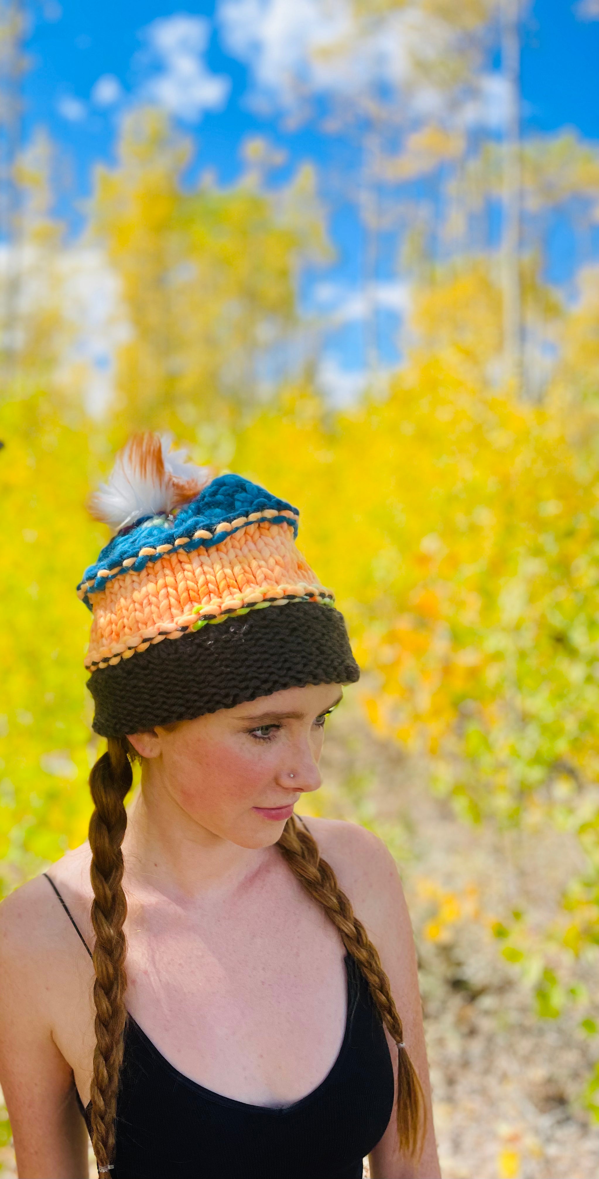 The Neon Stripe Beanie