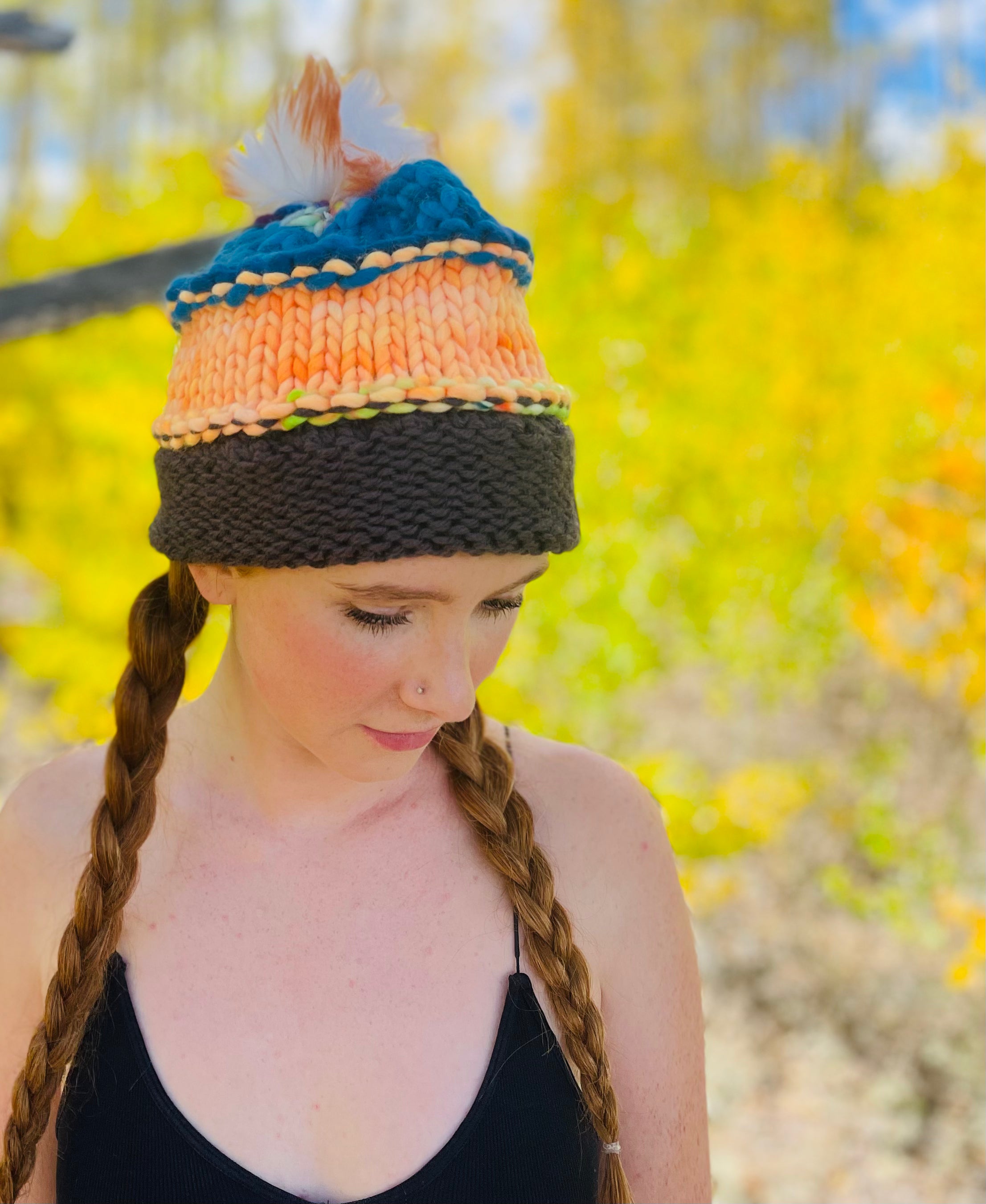 The Neon Stripe Beanie