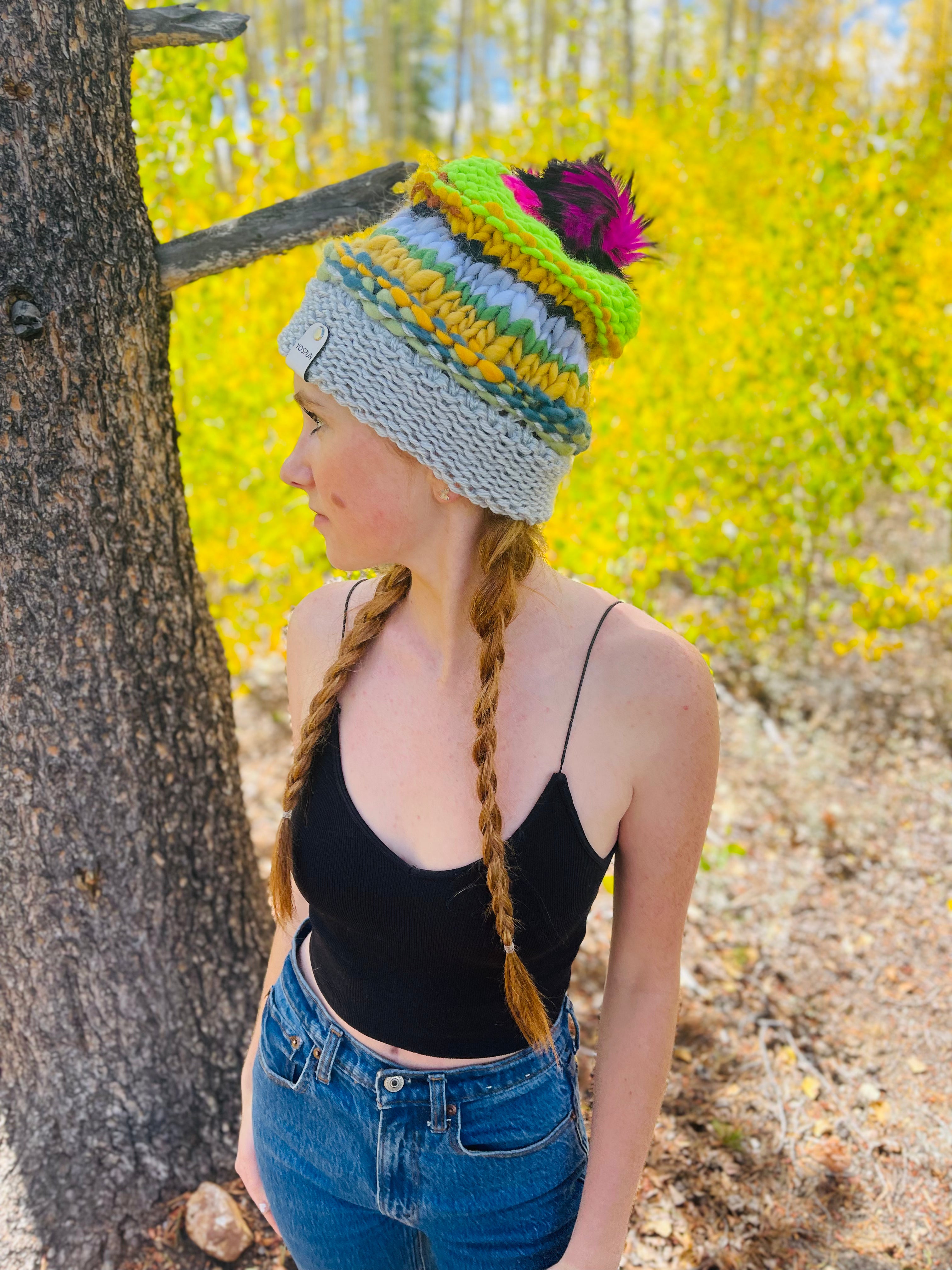 The Hint of Pink Beanie