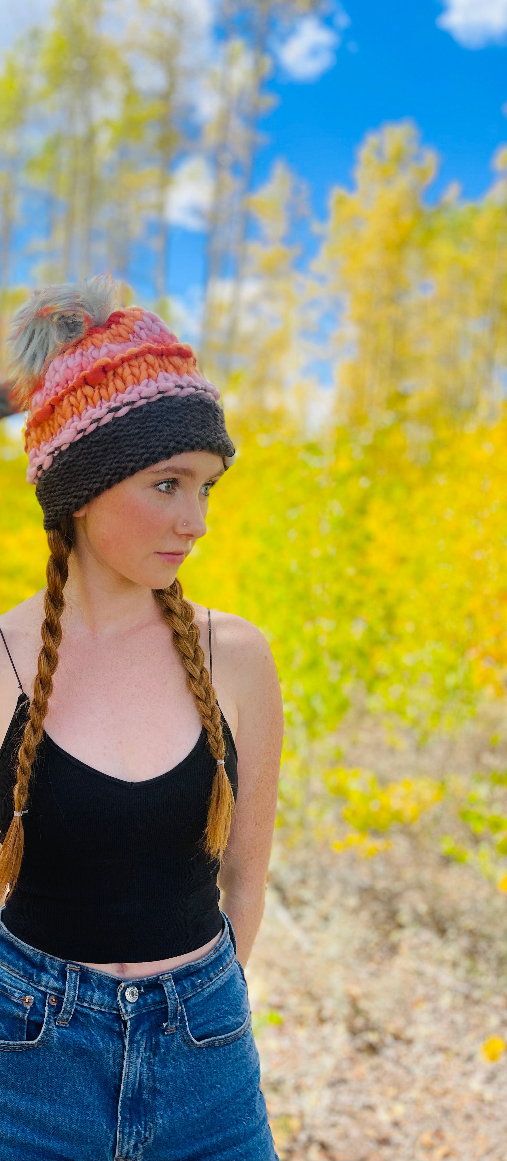 The Phases of Orange Beanie