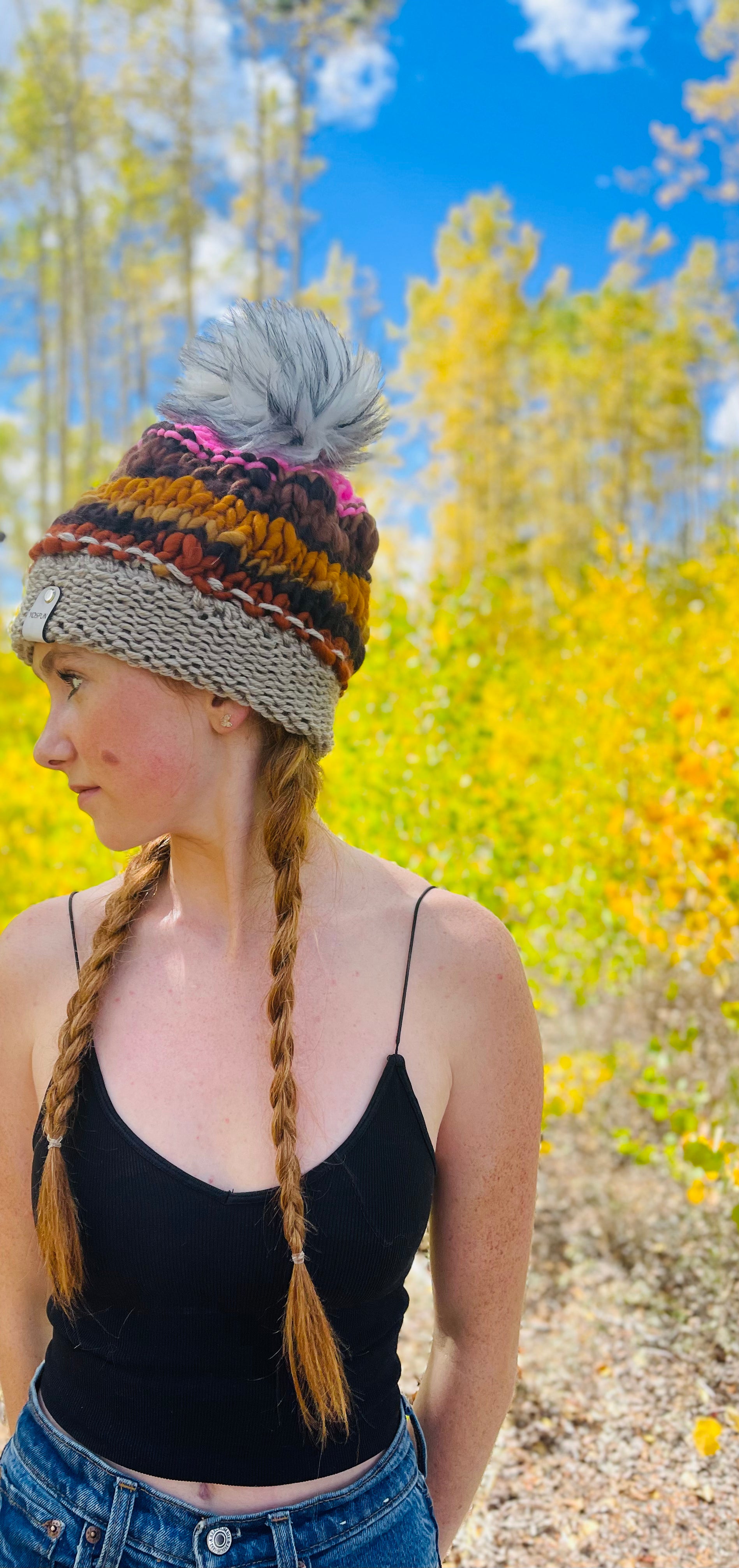 The Earth Without Pink Beanie