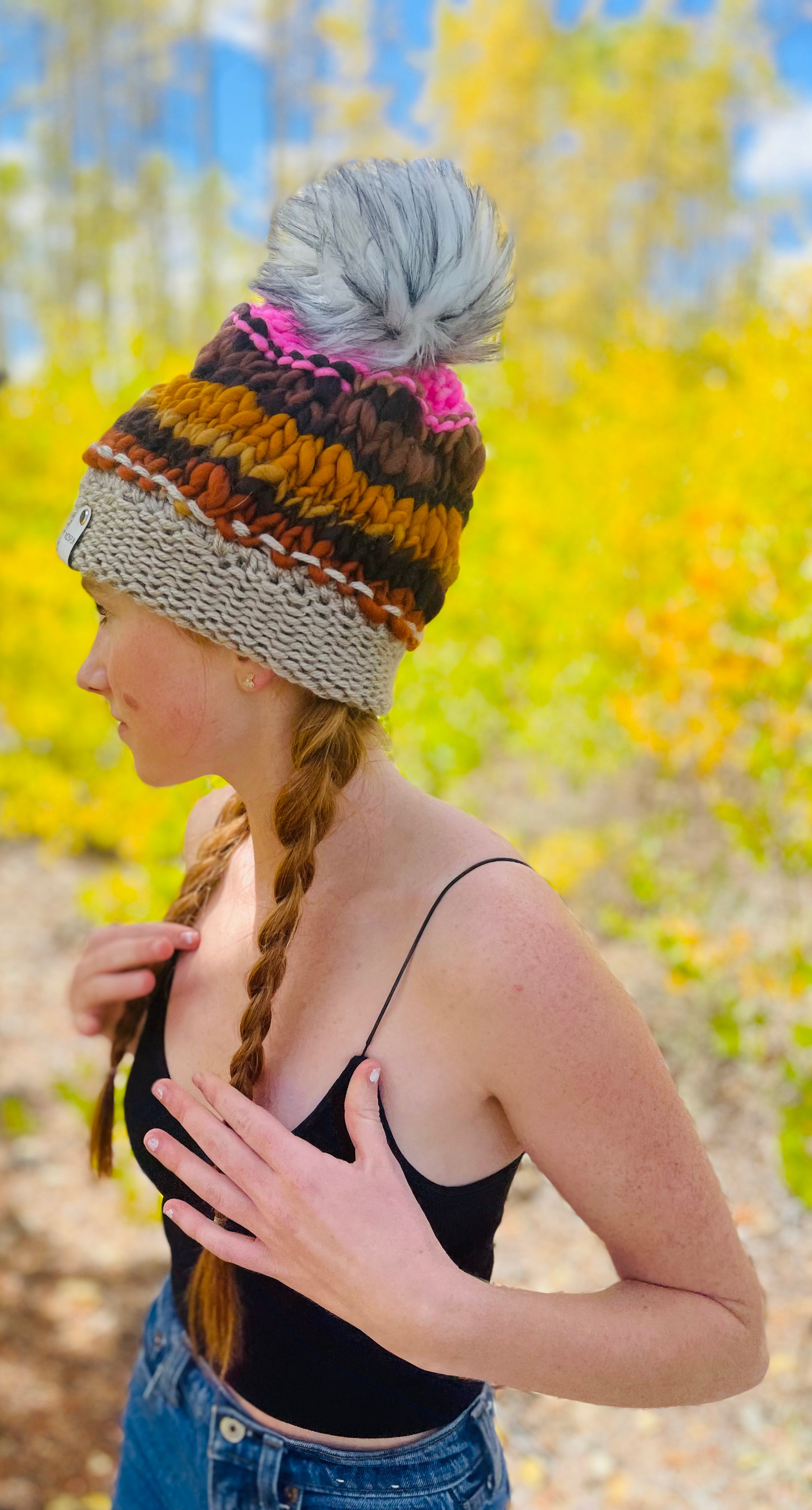 The Earth Without Pink Beanie