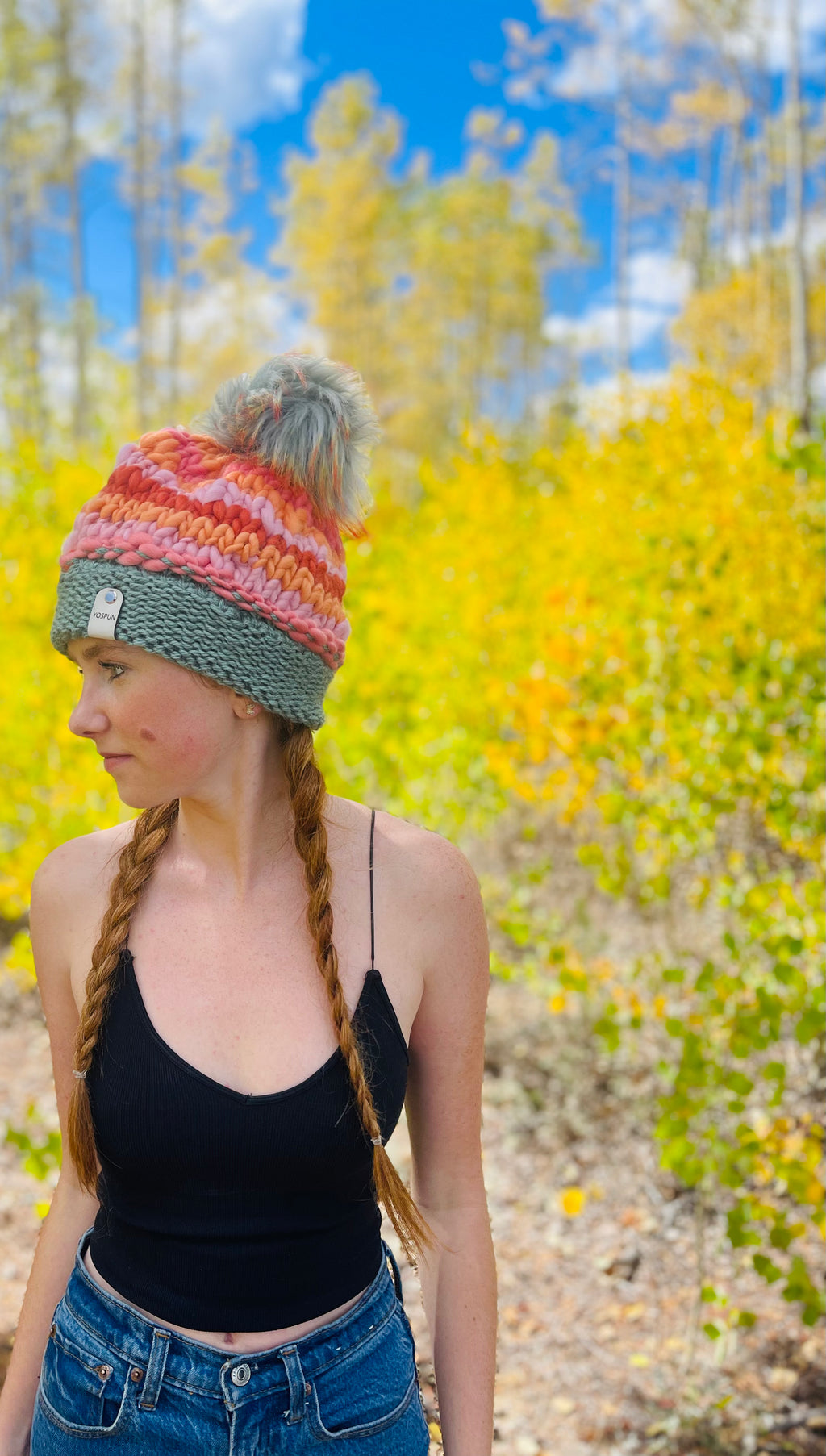 The Dusty Orange Sunset Beanie