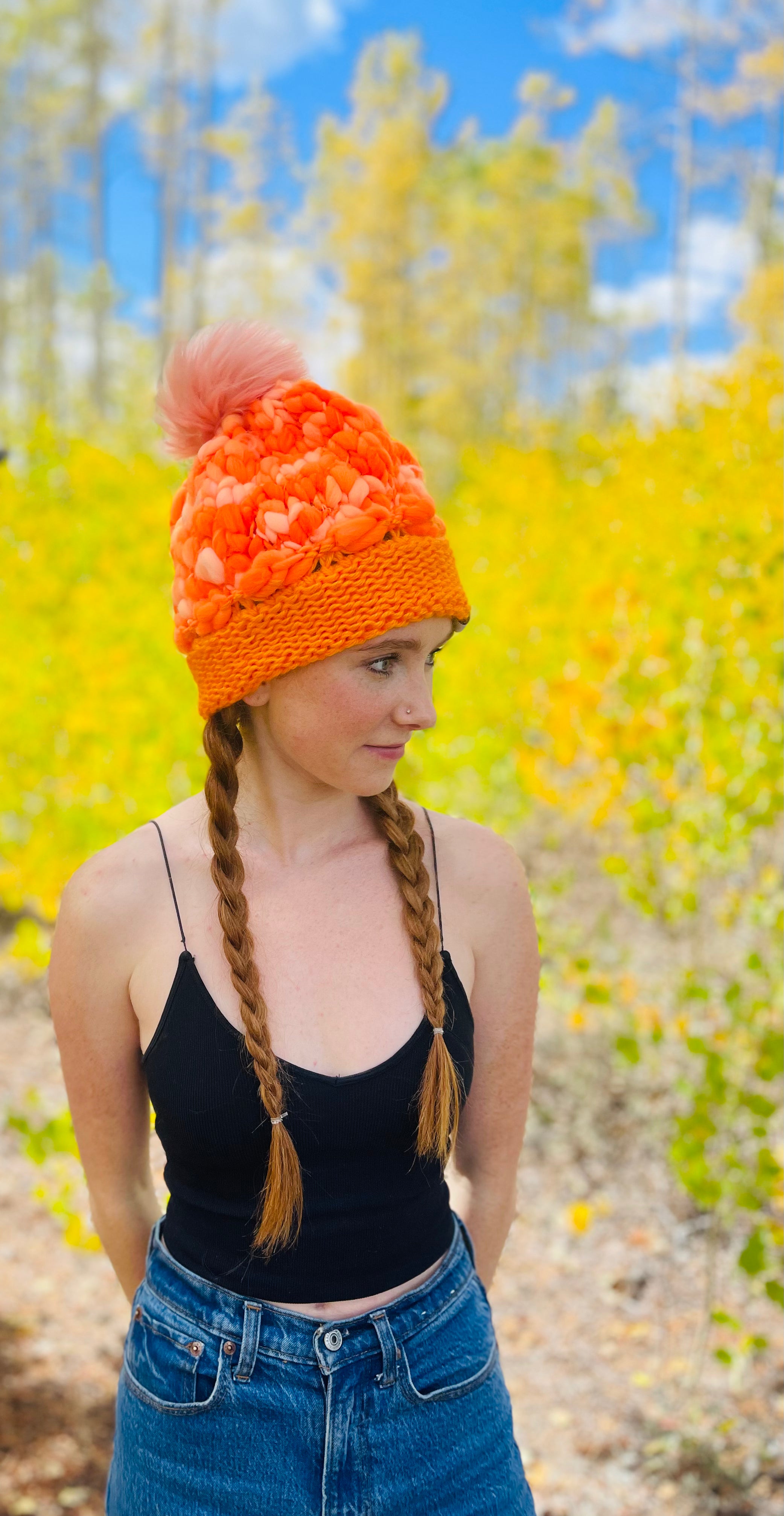 The Depth of Orange Beanie