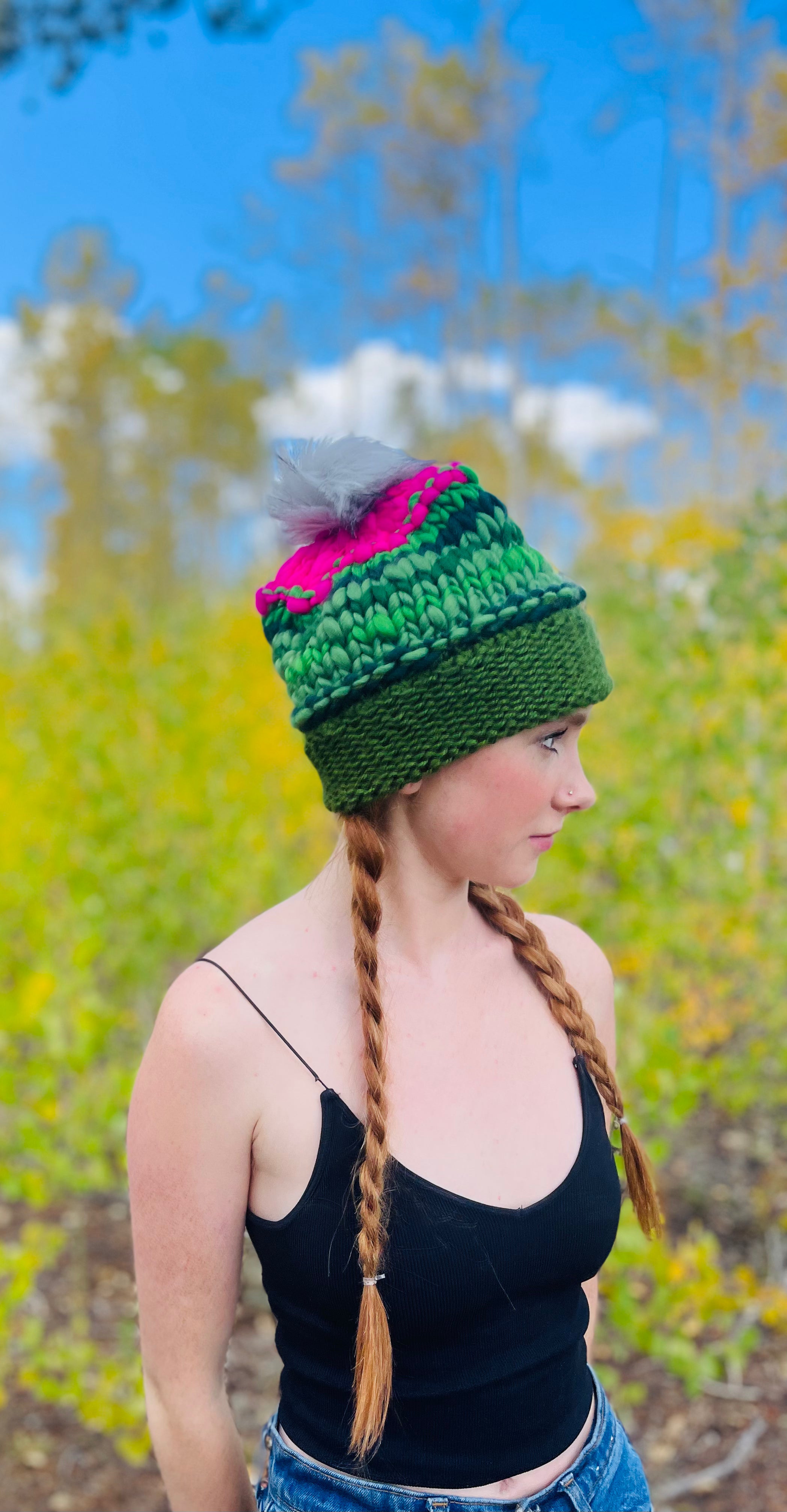 The Different Kind of Green Beanie