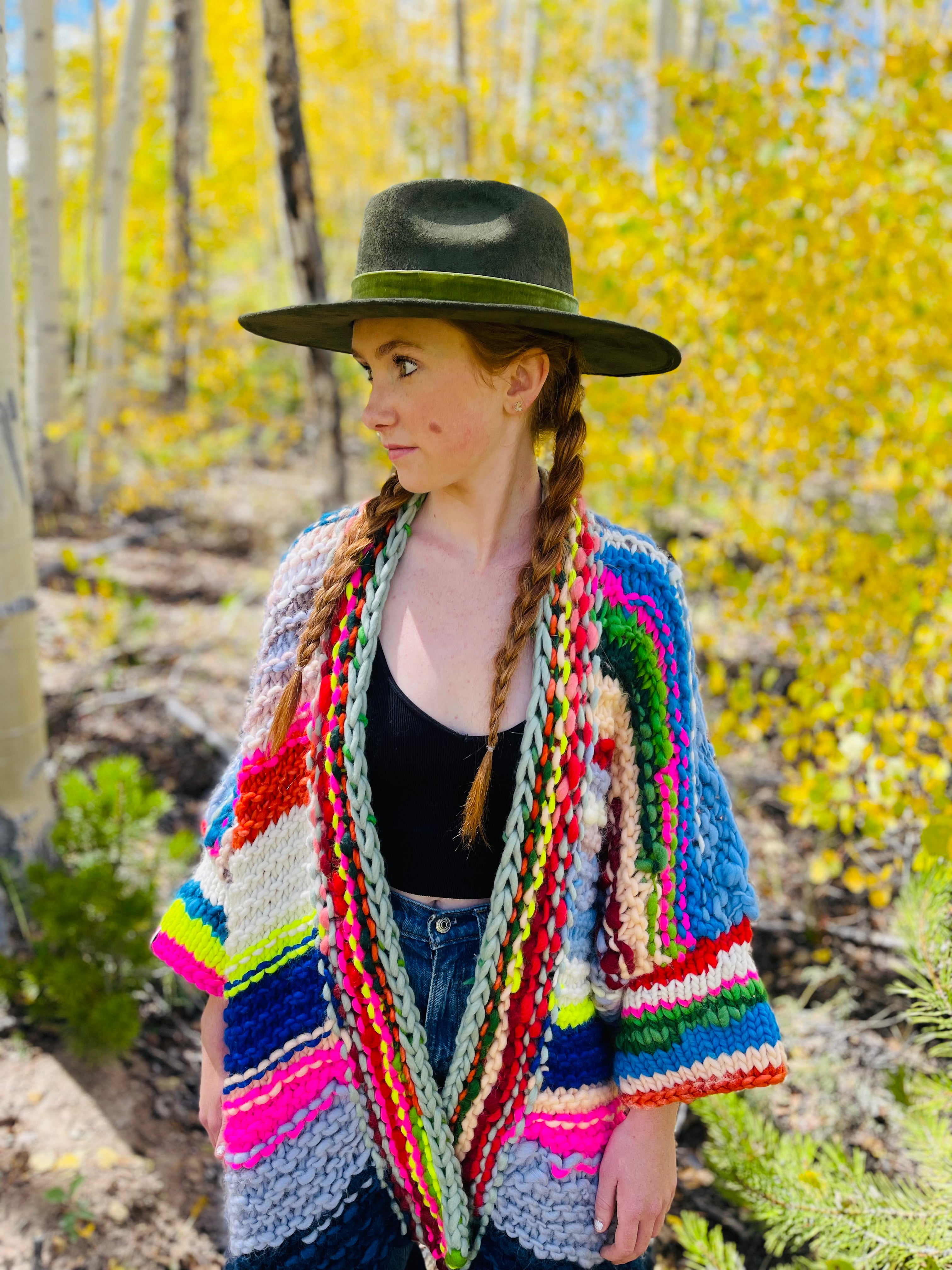 A Long Ride Home cardigan