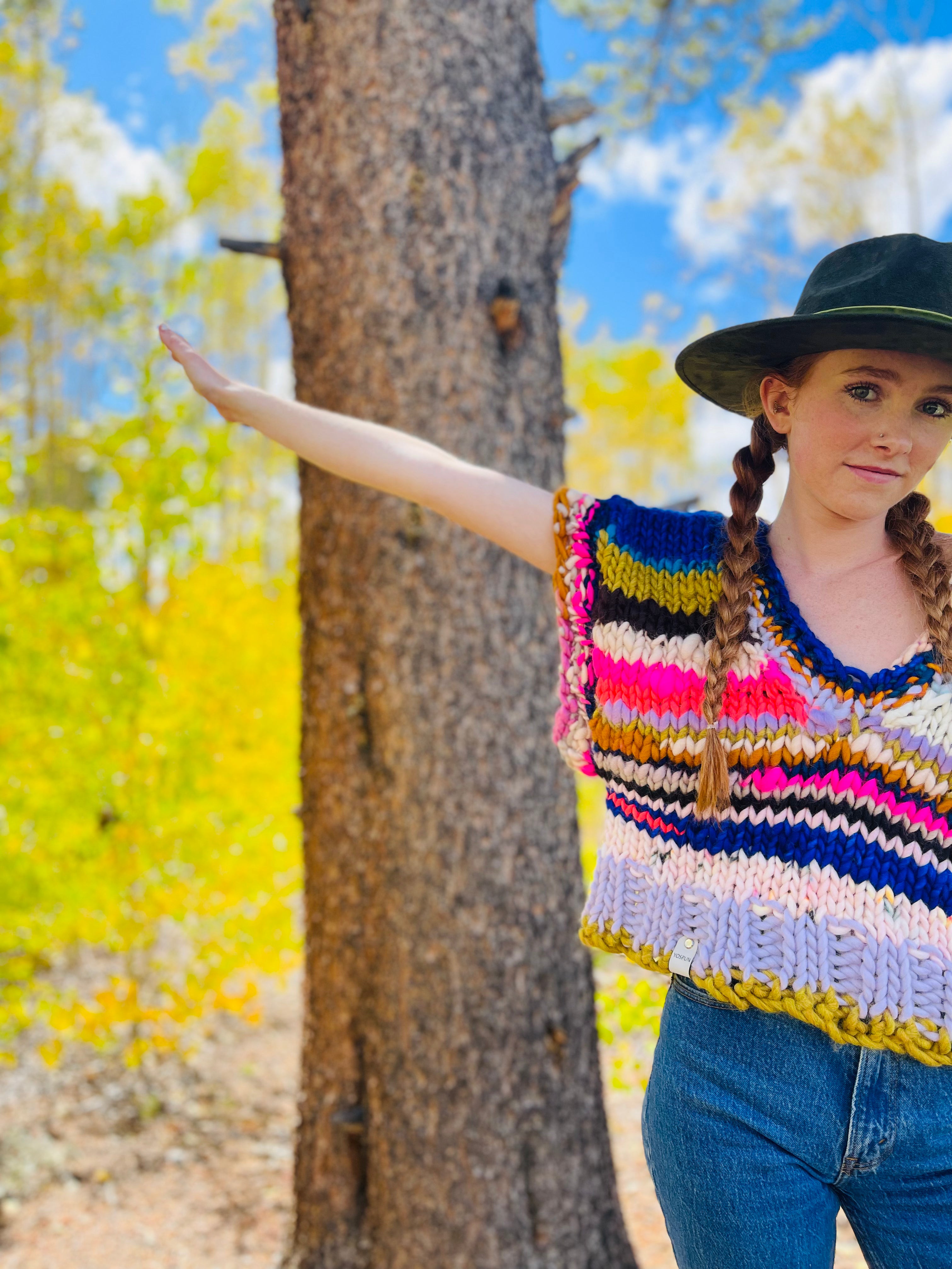 Mismatched Me Vest