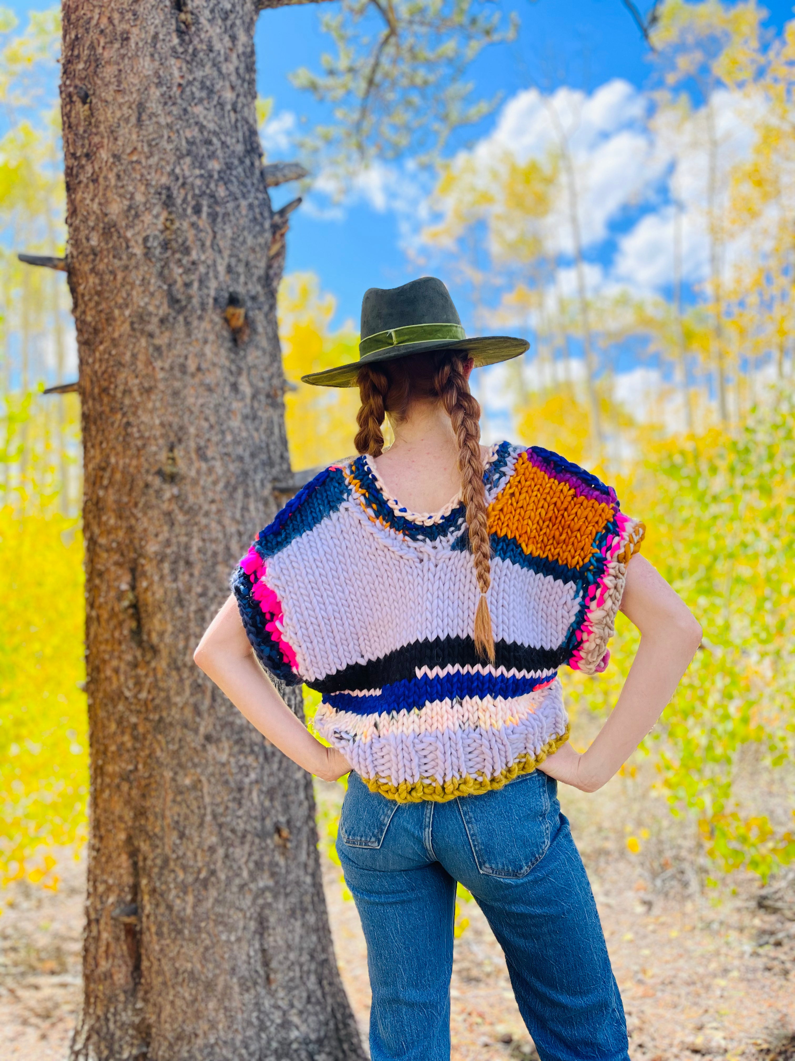 Mismatched Me Vest